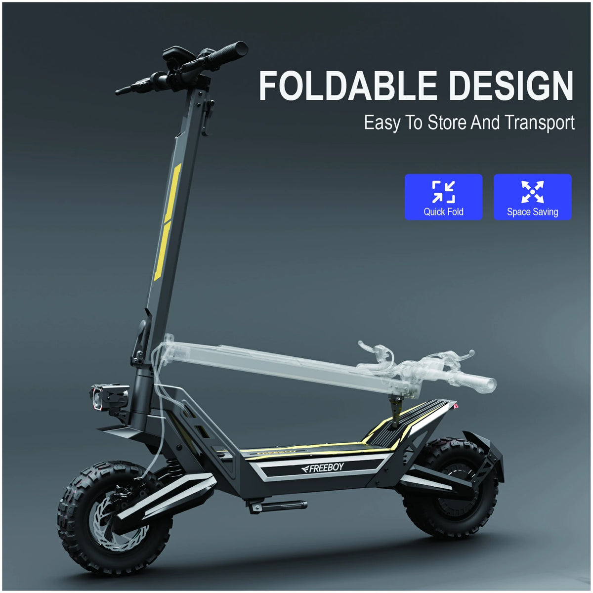 Monopattino Elettrico FREEBOY J2 MAX